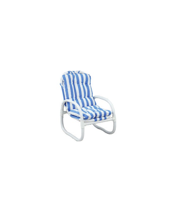 Cushioned outdoor chair